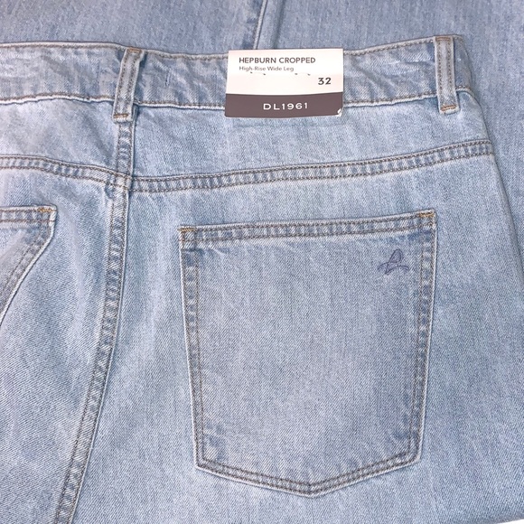 DL1961 Ibiza Hepburn Crop High Rise Wide Leg - Picture 7 of 12